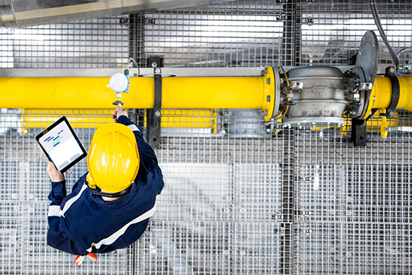 Sfeer foto van een werkplaats